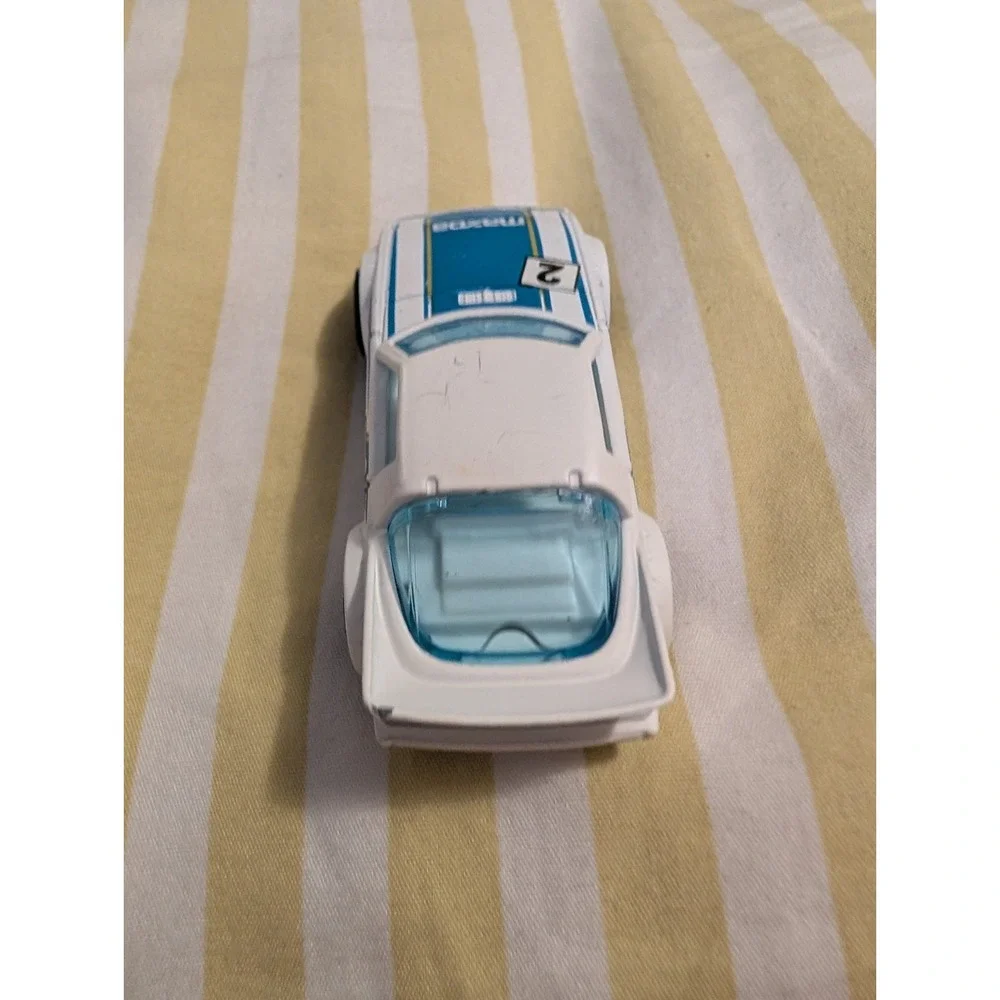 Hot Wheels Mazda RX-7 White Blue Mc5 No. 2 Loose Diecast Toy Car ~ GA
